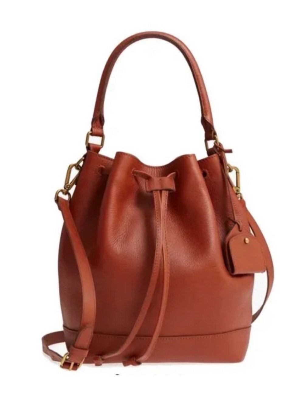 Madewell Leather Bucket Bag